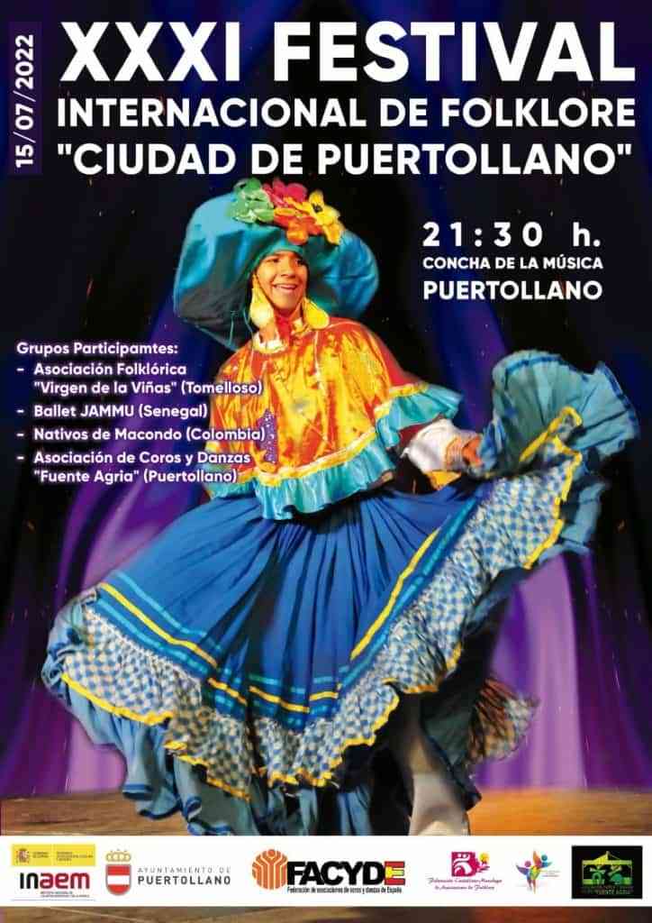 XXXI Festival Internacional De Folklore Ciudad De Puertollano El 15