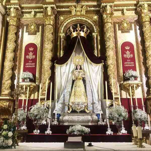 El altar de la Virgen de Gracia en Puertollano puede visitarse hasta el 17 de septiembre