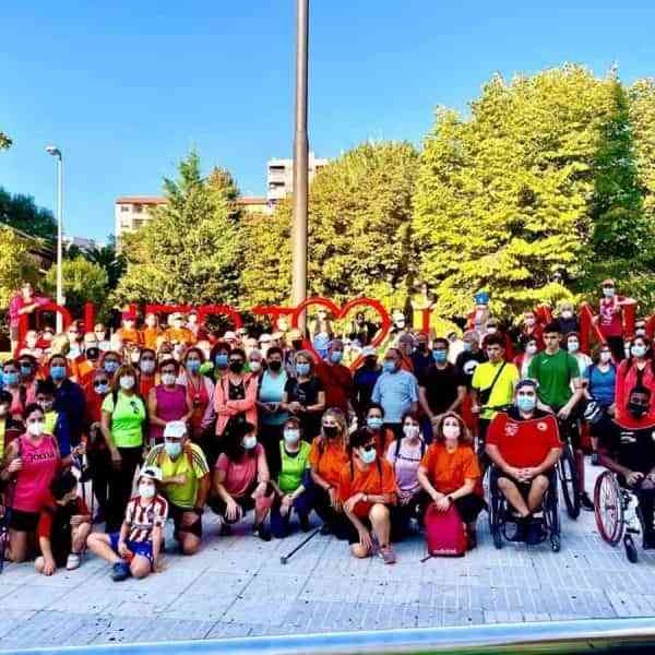 Puertollano y El Villar unidos a través de un recorrido senderista con más de un centenar de participantes
