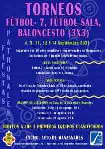 Deporte amateur regresa a Manzanares en celebración de las fiestas patronales