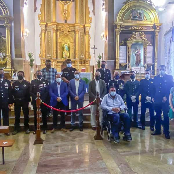 La Policía Local de Argamasilla de Calatrava celebró ayer el día de sus patronos, los Santos Ángeles Custodios