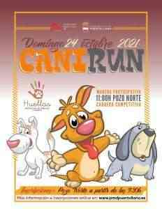 Carrera y marcha Canirun el 24 de octubre en el parque del Pozo Norte de Puertollano