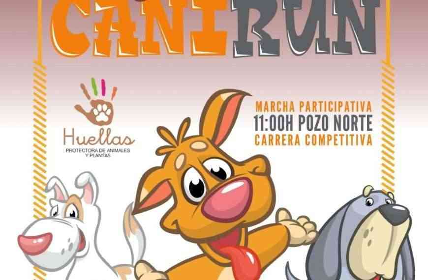 Carrera y marcha Canirun el 24 de octubre en el parque del Pozo Norte de Puertollano