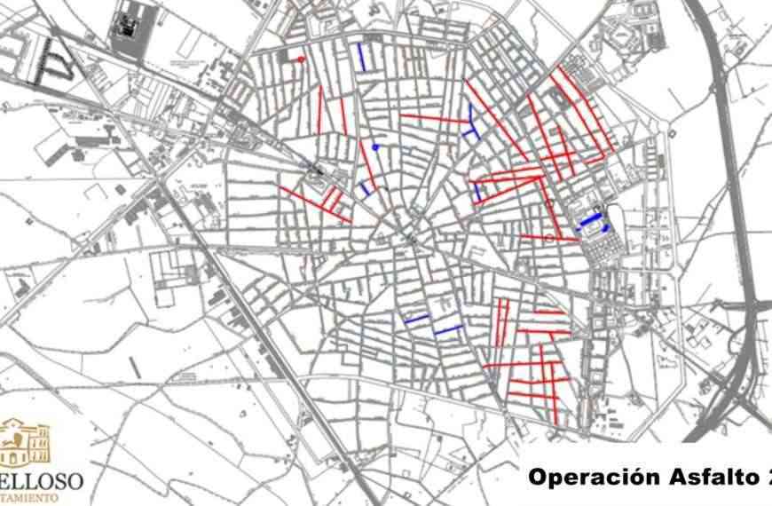 37 calles de Tomelloso incluidas en la Operación Asfalto 2021 con una inversión de un millón de euros