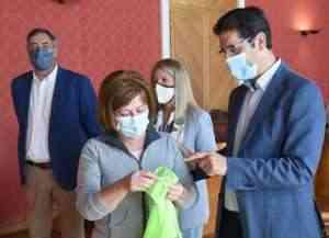 14 trabajadoras que se incorporan a programa “Colegio Seguro” reciben saludo del presidente de la Diputación de Ciudad Real