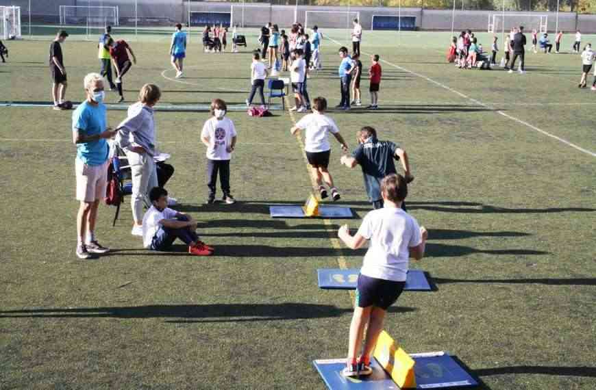 Con el torneo “Jugando al atletismo” reinició la actividad del deporte escolar en Puertollano