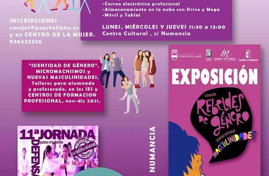 Actividades del 25N en Puertollano bajo el lema “No se nace machista, se llega a serlo. ¡Tú eliges!”