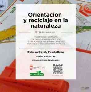 Cambian de fecha al fin de semana del 13 y 14 de noviembre las jornadas de “Orientación en la naturaleza” de Puertollano