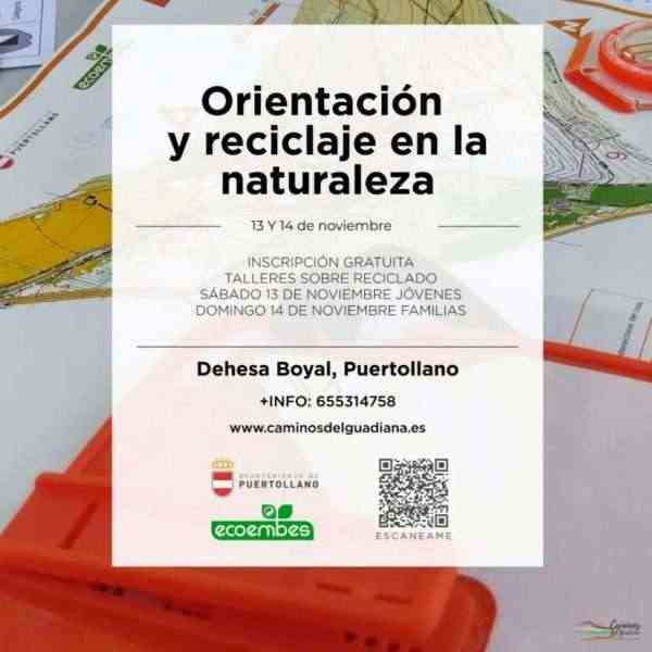 Cambian de fecha al fin de semana del 13 y 14 de noviembre las jornadas de “Orientación en la naturaleza” de Puertollano