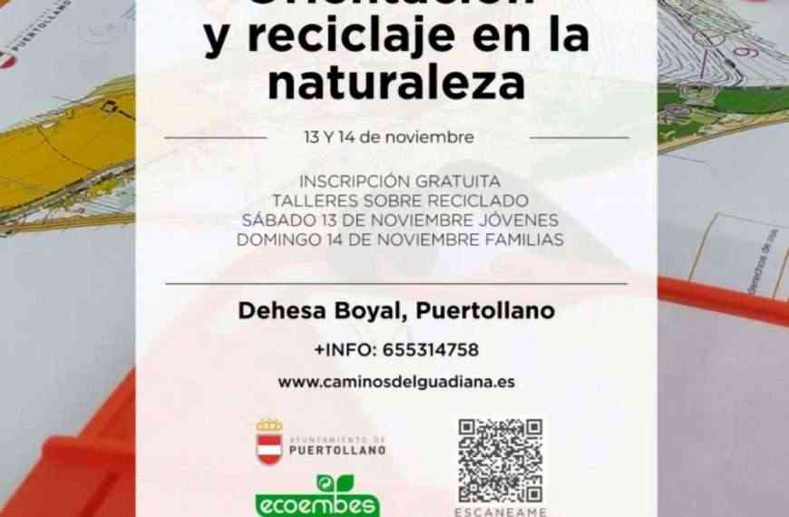 Cambian de fecha al fin de semana del 13 y 14 de noviembre las jornadas de “Orientación en la naturaleza” de Puertollano