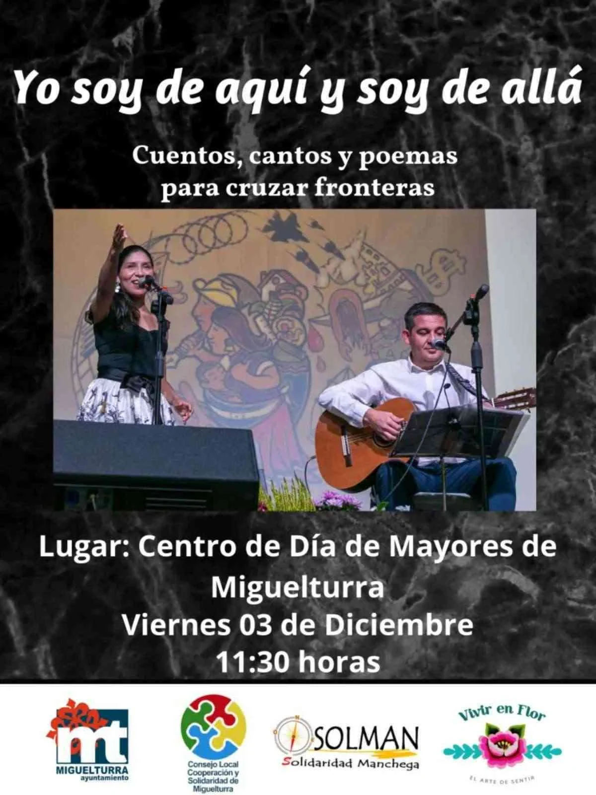El 3 de diciembre “Yo soy de aquí y soy de allá” para conmemorar el 25 Aniversario del Consejo de Local Cooperación y Solidaridad de Miguelturra