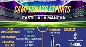 La final del Campeonato de Esports de Castilla-La Mancha se realizará el 28 de diciembre en Puertollano