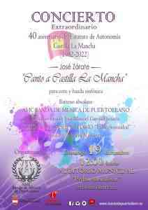 Estreno del “Canto a Castilla-La Mancha” en concierto 40 años de estatuto el 19 de diciembre en el auditorio de Puertollano
