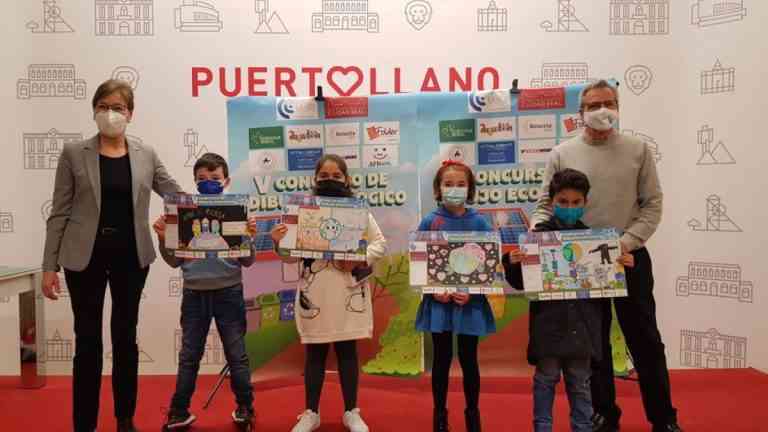 Ganadores de la V edición de Concurso de Dibujo Ecológico del periódico digital “La Voz de Puertollano”