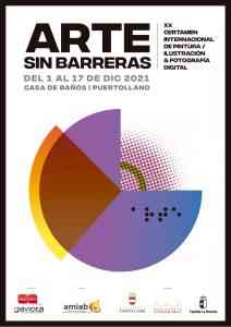 XX Certamen Nacional de Pintura/Ilustración & Fotografía Digital “Arte sin barreras” en Puertollano del 1 al 17 de diciembre