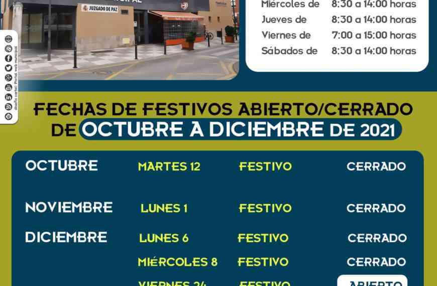 Mercado Municipal de la calle Carnaval de Miguelturra estará abierto el viernes 24 y 31 de diciembre
