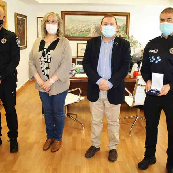 Juan Carlos Culebras Soriano, subinspector del Cuerpo de Policía Local de Puertollano obtuvo medalla al mérito profesional
