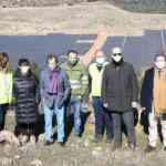El alcalde de Puertollano visitó las obras de construcción de la planta de Iberdrola en el complejo industrial Fertiberia