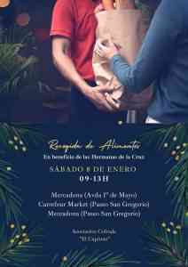 Asociación Cofrade “El Capirote” de Puertollano realizará mañana recogida de alimentos no perecederos