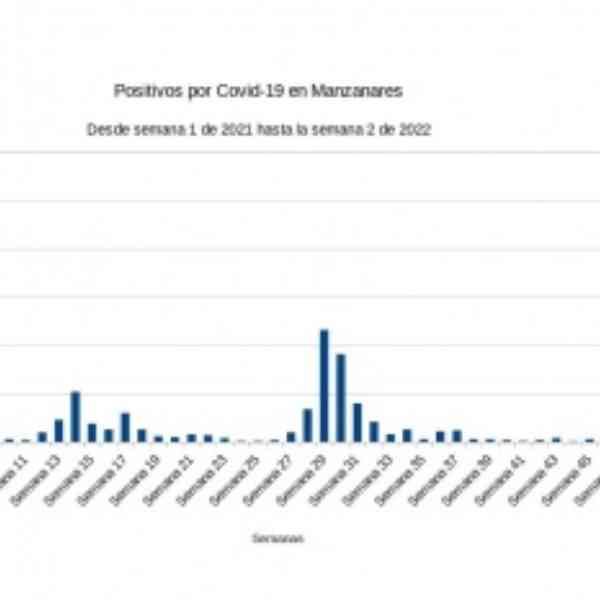 264 nuevos casos covid registrados en Manzanares en la segunda semana del año