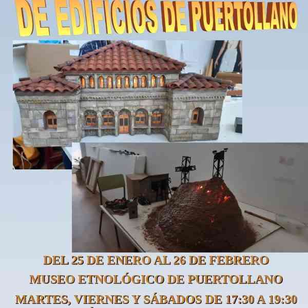 Exposición de maquetas de los monumentos de Puertollano en el Museo Etnológico de la localidad