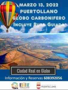 Rutas senderistas y viajes en globo para hacer turismo activo por el carbonífero de Puertollano