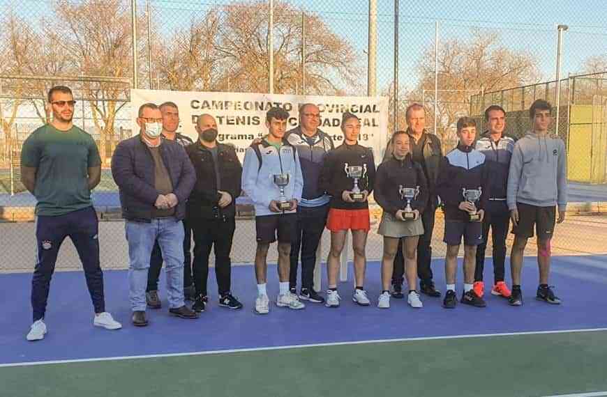 Campeonato Provincial Cadete de Tenis se celebró este fin de semana en Tomelloso