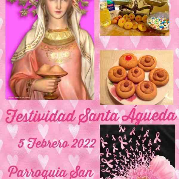 Celebrarán la festividad de Santa Águeda con un acto religioso y degustación de “tetillas” este sábado en Puertollano