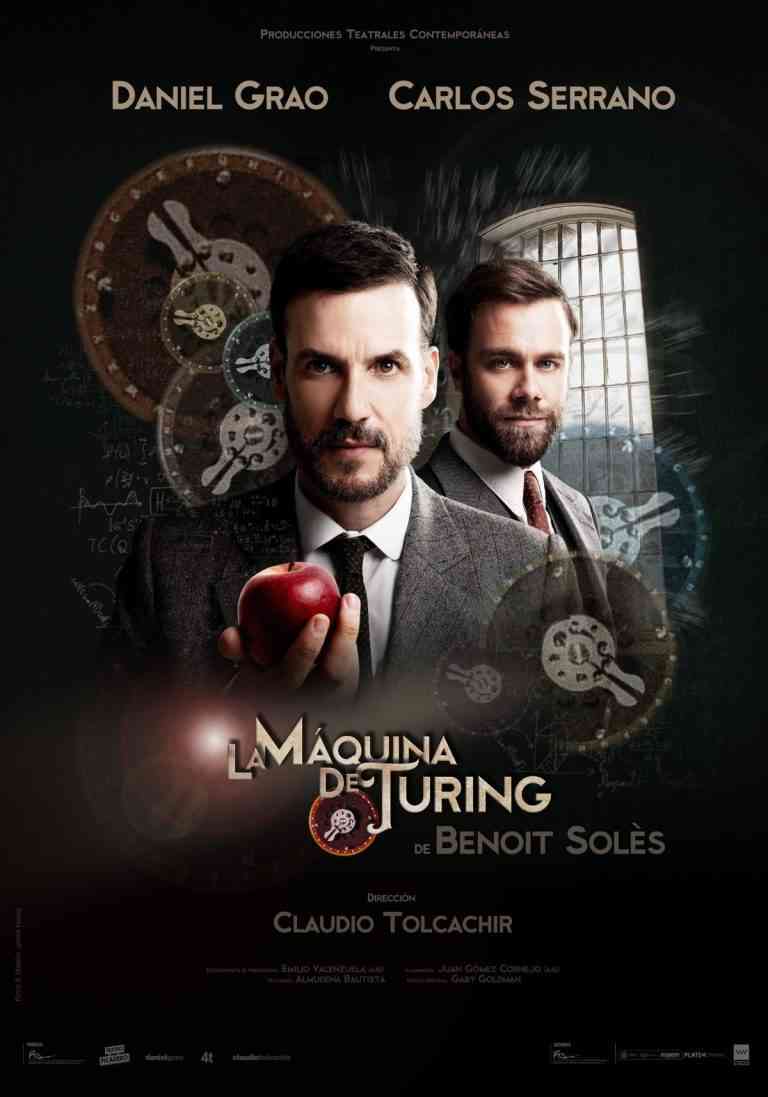 “La máquina de Turing” con Daniel Grao en el Auditorio Municipal de Puertollano el 5 de marzo