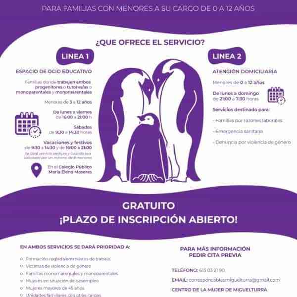 Presentado el Plan Corresponsables de Miguelturra cuyo plazo de inscripción ya está abierto