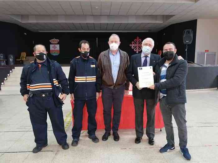 Almadén: Almadén recibe una nueva aportación de material para su agrupación de Protección Civil