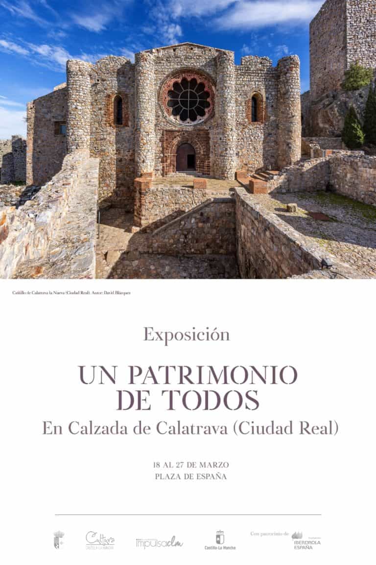Plaza España en Calzada de Calatrava albergará la exposición fotográfica itinerante ‘Un patrimonio de todos’