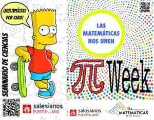 “Pi Week” del Colegio San Juan Bosco de Puertollano del 14 al 18 de marzo de 2022