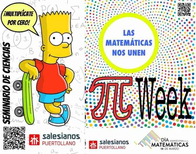 “Pi Week” del Colegio San Juan Bosco de Puertollano del 14 al 18 de marzo de 2022