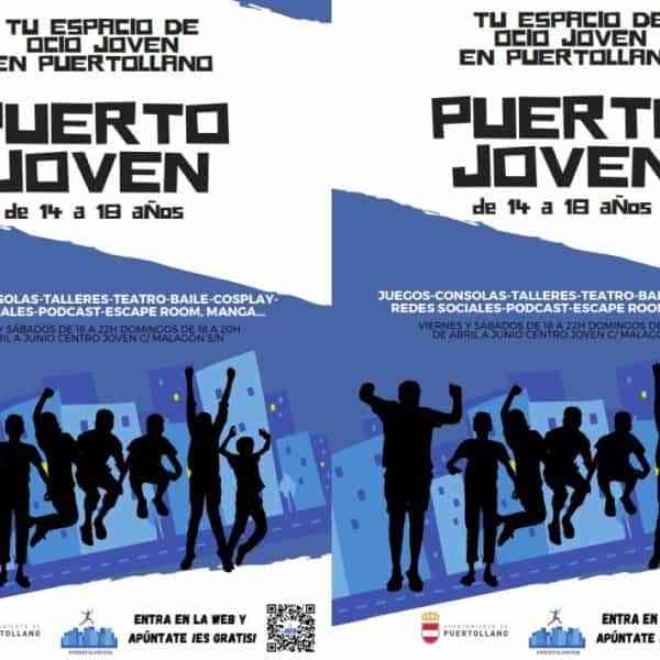 Puerto Joven del 1 de abril al 19 de junio para jóvenes de 14 y 18 años en Puertollano