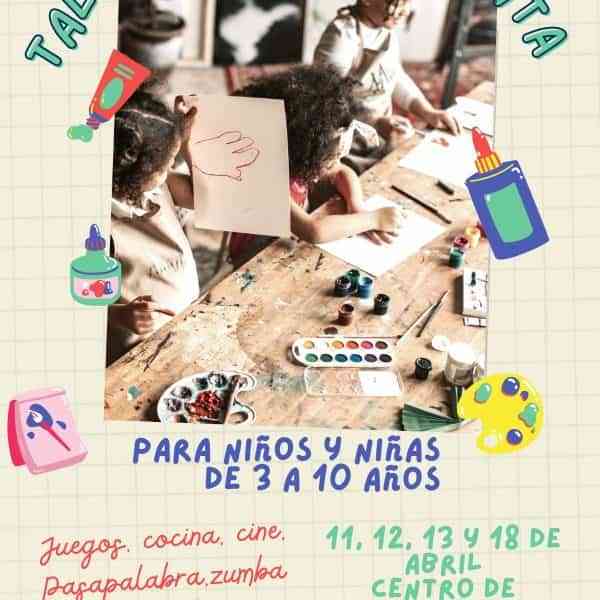 Talleres de Semana Santa para niños y niñas de entre 3 y 10 años en el Centro de Juventud de Puertollano