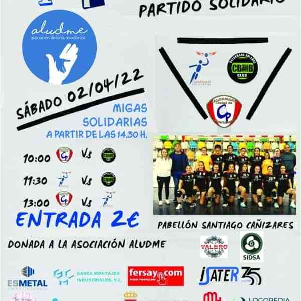 Partido solidario por la distonia realizará el Club Balonmano femenino “Ciudad de Puertollano” este sábado 2 de abril