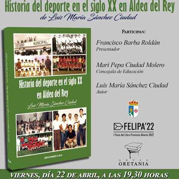 Calzada de Calatrava acoge el coloquio literario “Aldea del Rey y Calzada de Calatrava unidos por el deporte”