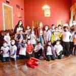 Las clases del 3º curso de primaria del colegio José María Moral de Tomelloso visitaron hoy el ayuntamiento