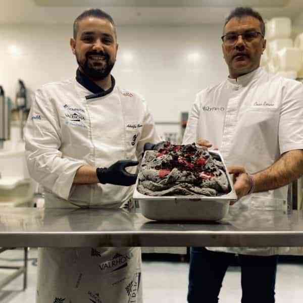 Un helado denominado ‘Vulcano’ rinde con su sabor tributo al pasado volcánico de Puertollano y la provincia de Ciudad Real