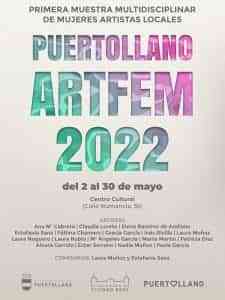 Primera Muestra Multidisciplinar de Arte Femenino “Artfem” del 2 al 30 de mayo con artistas de Puertollano