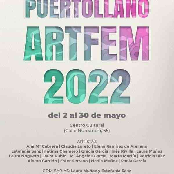 Primera Muestra Multidisciplinar de Arte Femenino “Artfem” del 2 al 30 de mayo con artistas de Puertollano