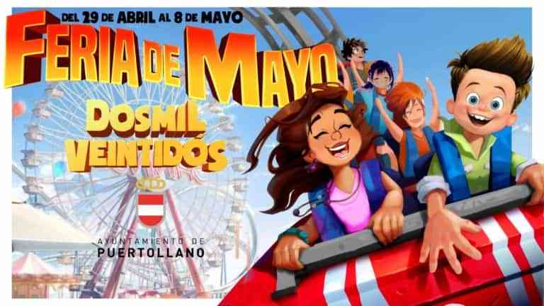 Una noria de casi cuarenta metros de altura en la Feria de Mayo de Puertollano que inicia este 29 de abril