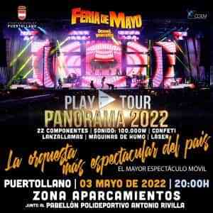 La orquesta “Panorama” se presentará el 3 de mayo en la zona de aparcamientos del Recinto Ferial de Puertollano