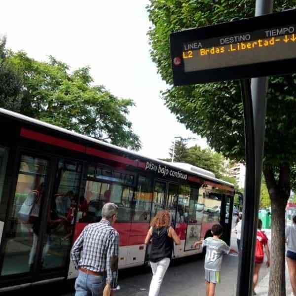 Servicio especial nocturno del bus urbano durante la Feria de Mayo 2022 de Puertollano