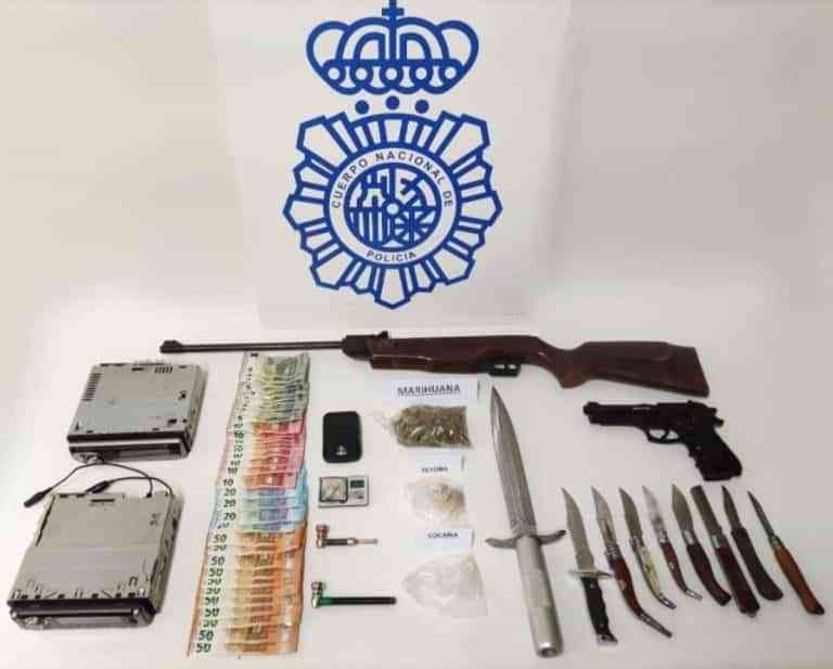Desmantelan en Puertollano una "narcovivienda" donde se vendía cocaína y heroína y detienen a tres personas
