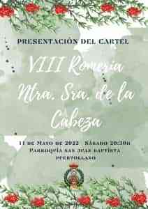 La Real Cofradía de la Virgen de la Cabeza de Puertollano presentará este sábado el cartel oficial de su romería 2022