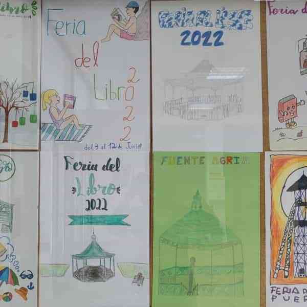 Elegirán el cartel anunciador de la Feria del Libro 2022 de Puertollano entre más de medio centenar de dibujos participantes