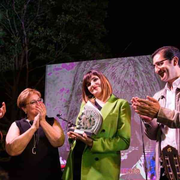 El Consejo General del Trabajo Social entrega reconocimiento a Rozalén en la categoría de comunicación