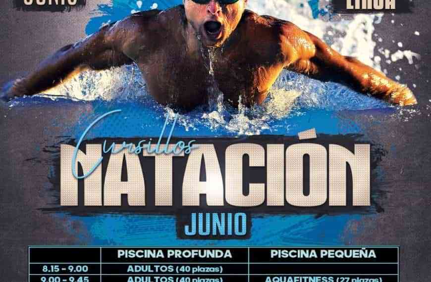 Inscripciones en los cursos intensivos de actividades acuáticas de la piscina Modesto Eiroa de Puertollano del 18 al 27 de mayo